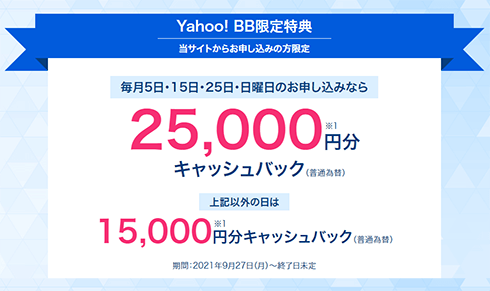 ソフトバンクエアー公式（Yahoo!BB）