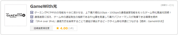 価格コムの回線速度満足度